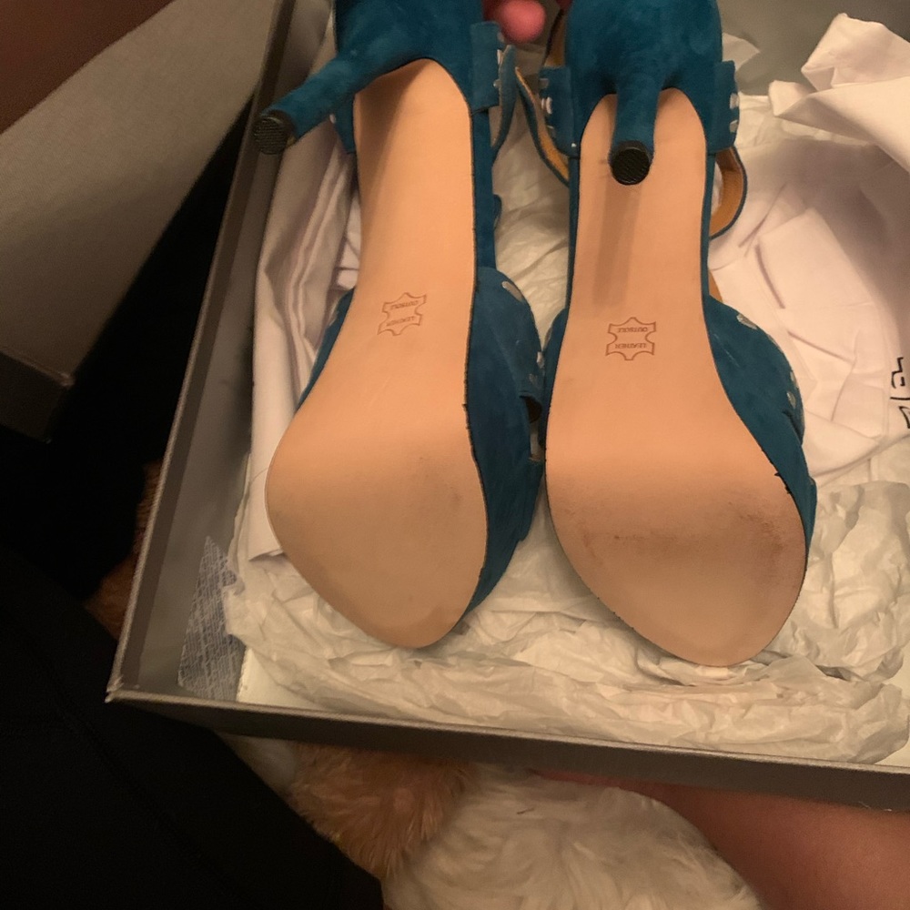 Eric Rutberg Transparent heels 8.5 - Picture 5 of 6